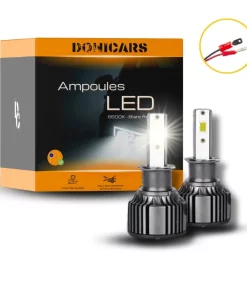 Pack ampoules LED H3 VW Golf V 3/5 portes (1K1) (10.2003 à 12.2008) - 72W Blanc pur