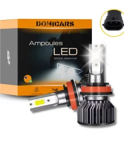 Pack Ampoules LED FORD Focus Mk2 Van / Break (07.2004 à 07.2011) - LED H8 Blanc pur 72W