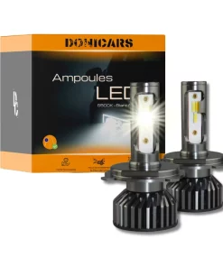 Pack Ampoules LED H4 FORD Escort Mk6 3/5 portes GAL, AAL, ABL (01.1995 à 08.2002) - Blanc 72W